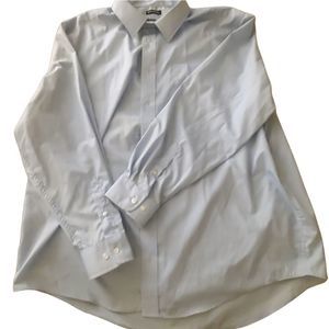 George brand men's dress shirt light blue size 2XL